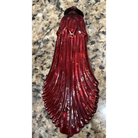 Vintage Kugel Mercury Glass Christmas Ornament Embossed Midwest Kugel - Picture 5 of 9